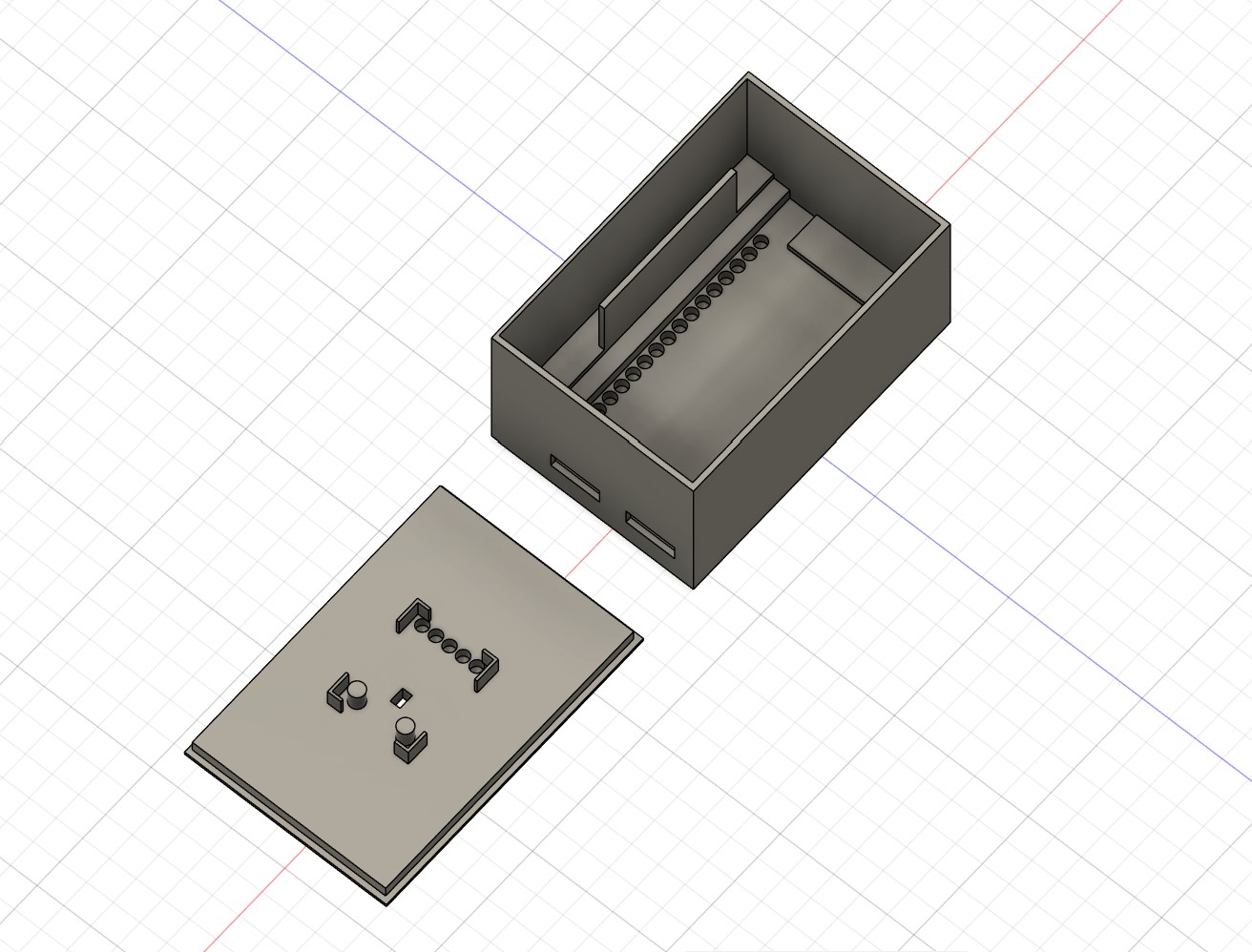 Modélisation du boitier sous fusion 360
