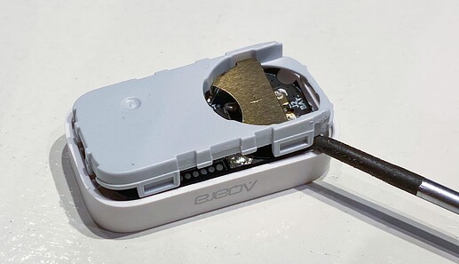 Cache du capteur
